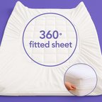 CloudLuxe™ Fitted Mattress Topper