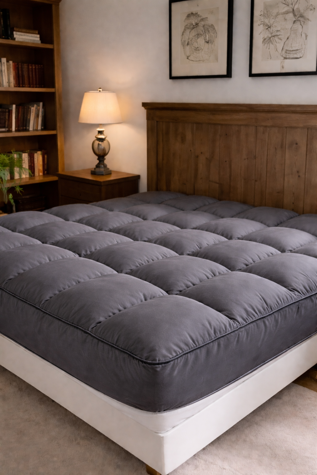 CloudLuxe™ Fitted Mattress Topper