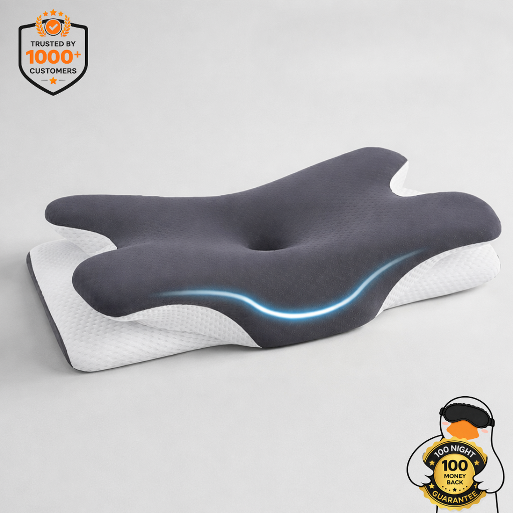 OrcaCloud™ Contouring Cervical Memory Foam Pillow